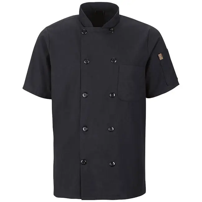 FILIPINA CHEF CABALLERO MC CON MIMIX Y OILBLOK DIEZ BOTONES REDKAP 046X