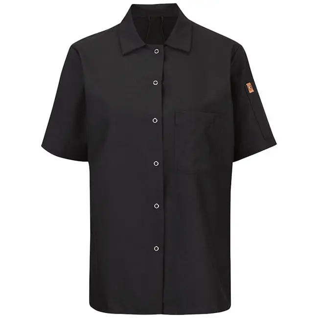 CAMISOLA DE COCINA DAMA MC OIBLEK Y MIMIX REDKAP 501X