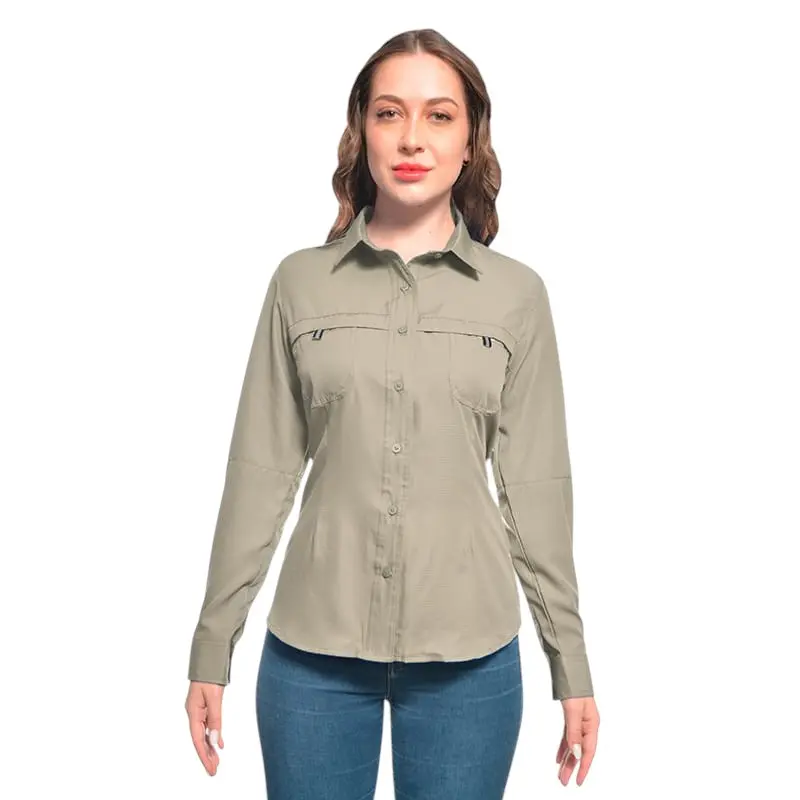 BLUSA PESCADORA MANGA LARGA XS-XL