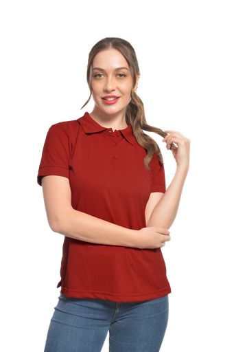 PLAYERA POLO MOD FIT BE FRESH MANGA CORTA DAMA